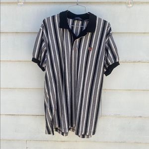 Stripe collared mens shirt